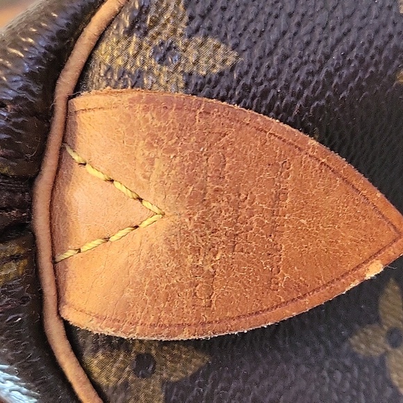 LOUIS VUITTON Monogram Speedy 30 Hand Bag M41526 LV Auth 74346 - Picture 2 of 12